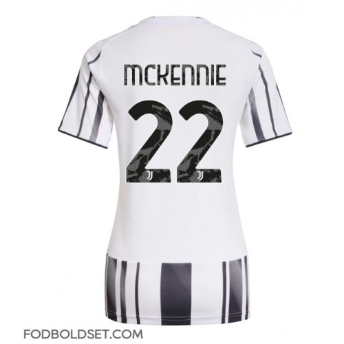 Juventus Weston McKennie #22 Hjemmebanetrøje Dame 2025-26 Kortærmet
